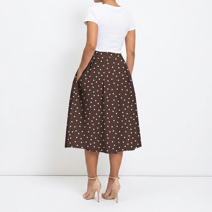 POLKA DOTS WZ. 1 - Satyna