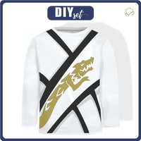 LONGSLEEVE - BÍLÝ NINJA - single jersey