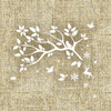 CUSHION PANEL - TWIG / jute