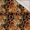 ANIMAL PATTERN WZ. 5 - teplákovina počesaná s elastanem ITY