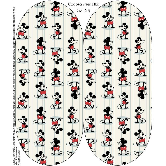 "Beanie" cap - MOUSE pat. 2 48-50