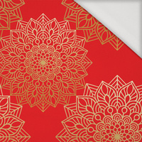 MANDALA wz. 5 / czerwony - Jersey wiskozowy