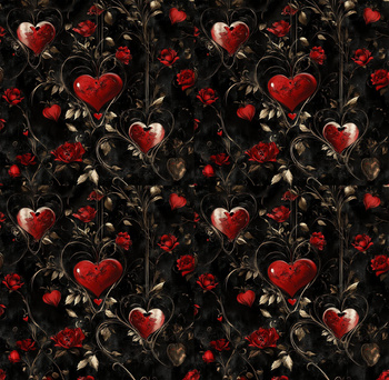 VALENTINE'S DAY 9- single jersey with elastane ITY