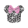 KID'S CAP AND SCARF (MOUSE) - PANDAS / pink 44-47