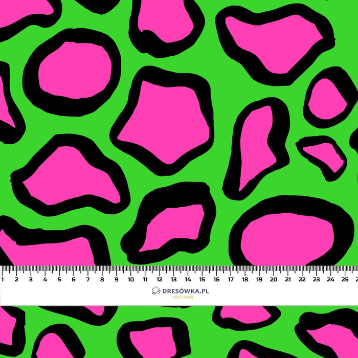NEON SPRENKEL M.1 - French Terry mit Elasthan