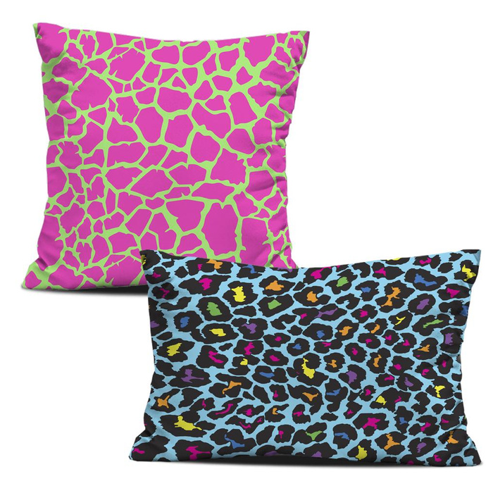 DEKO-KOPFKISSEN - NEON SPRENKEL