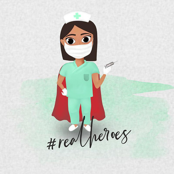 ZDRAVOTNÍ SESTRA vz. 1 (REAL HEROES) / acid - panel voděodolná tkanina