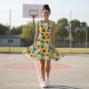 Sunflowers wz. 8 - Viskose Webware
