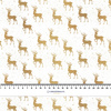 GOLDEN DEERS pat. 2 (WHITE CHRISTMAS)