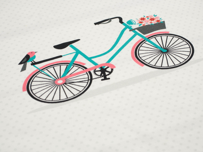 FAHRRAD / Pünktchen - Paneel TE210