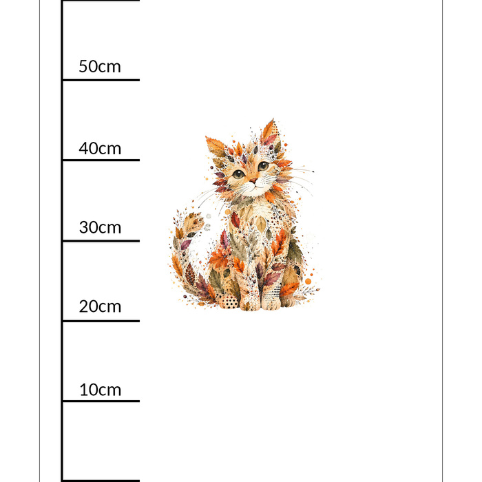 AUTUMN CAT - PANEL (60cm x 50cm)