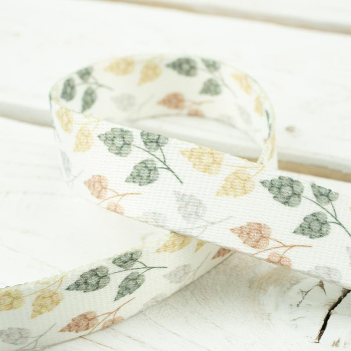 Smooth webbing tape - HOP / Choice of sizes