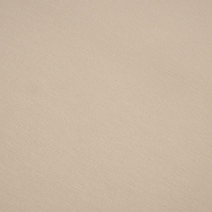 D-55 LIGHT BEIGE - looped knitwear with elastan