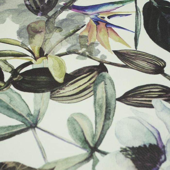 PARADIESBLUMEN (46 cm x 50 cm) - dickes geprägtes Kunstleder