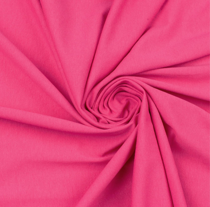 2-PACK - BASIC T-SHIRT DZIECIĘCY - MALINOWY (DARK PINK) - zestaw do uszycia