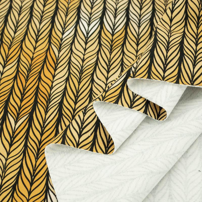 WARKOCZ / (BUTTER YELLOW) - dresówka pętelkowa