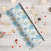 BLUE SNOWFLAKES  - Woven Fabric for tablecloths