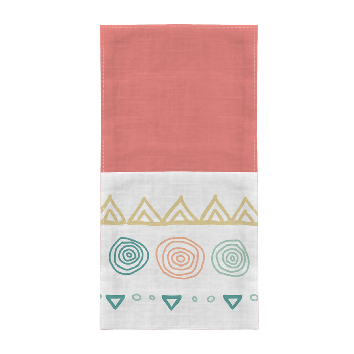 NAPKINS AND RUNNER - TRIANGLES AND CIRCLES - sewing set