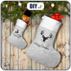 Christmas Stocking Set - MERRY CHRISTMAS / REINDEERS PAT. 2