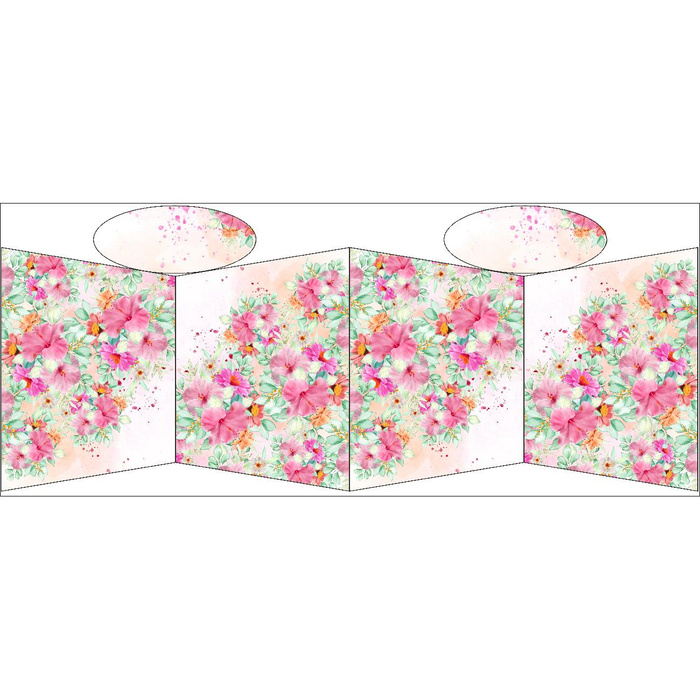 SHOPPER - STOCKROSEN M. 2 - Nähset