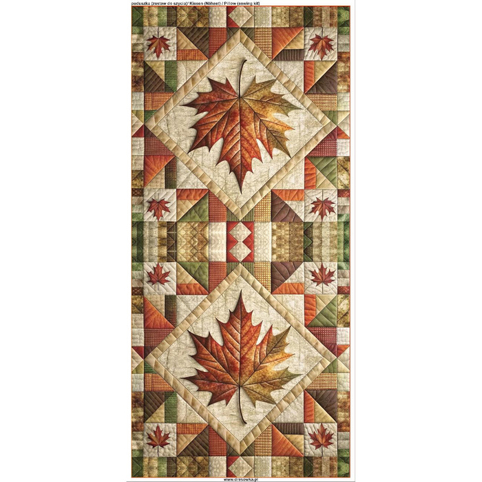 PODUSZKA 45X45 - BATIK 1 - welur tapicerski - zestaw do uszycia