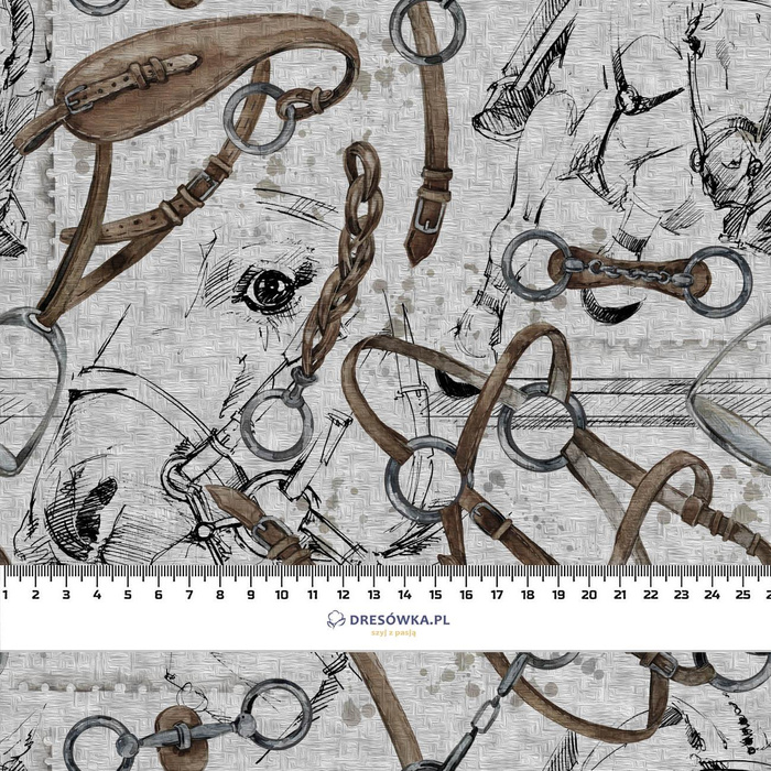 REITSPORT (HOBBIES UND BERUFE) / acid - leichte Maschenware angeraut