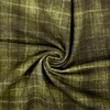 AUTUMN CHECK  / green (AUTUMN COLORS) - single jersey with elastane 