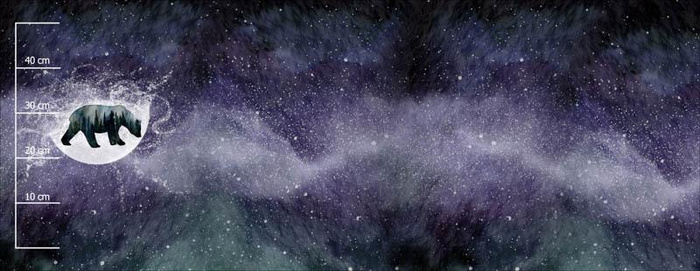 NIEDŹWIEDŹ (GALAXY) - PANEL PANORAMICZNY 60 cm
