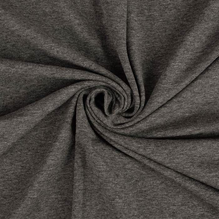 Dzianina wiskozowa single jersey 210g - GRAFIT (WD-15)