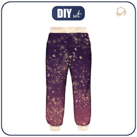 KINDER JOGGINGHOSE (ROBIN) - ANIMIERTER POLARBÄR / Hintergrund - Nähset (110/116)