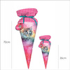 First Grade Candy Cone - WATERCOLOR GALAXY / cat - small