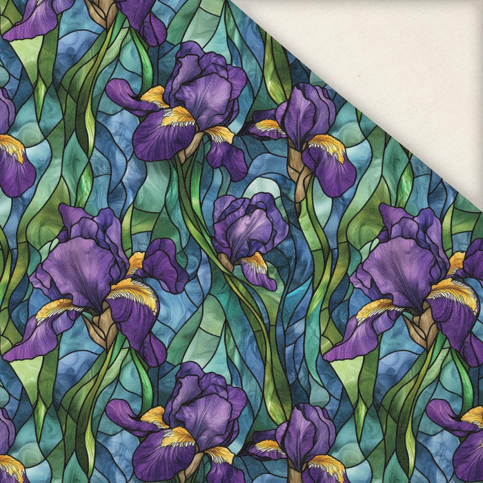 STAINED GLASS WZ. 26- Slub Weave