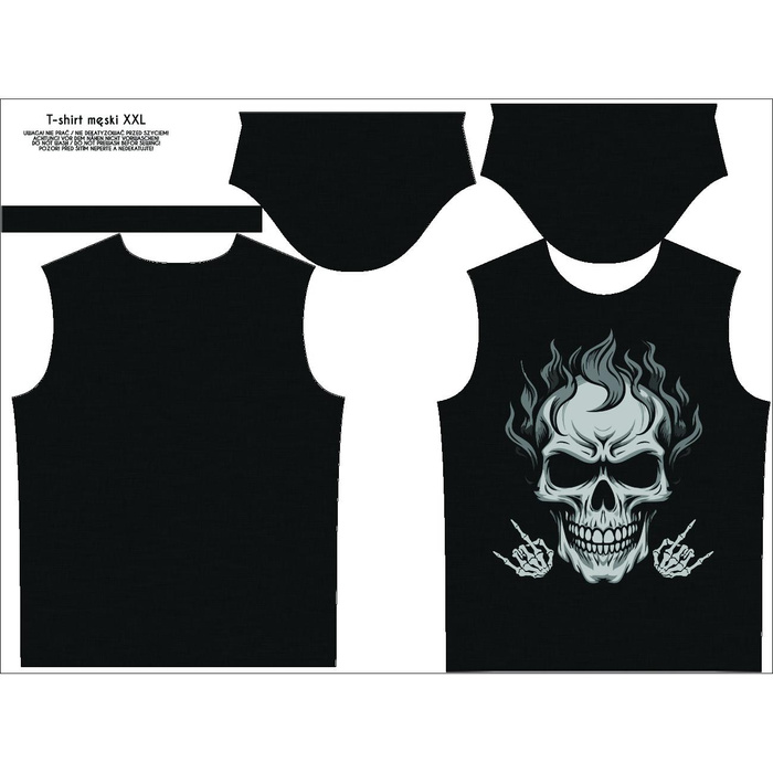 MEN’S T-SHIRT - METAL PAT. 1 - sewing set