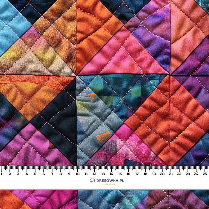 Batik Quilt wz.9 - tkanina wodoodporna