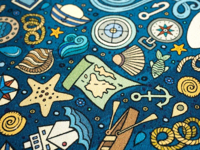 IN THE SEA - Viscose jersey WE210