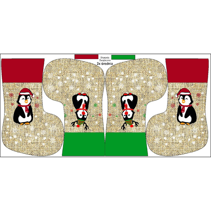 Christmas Stocking Set - PENGUINS