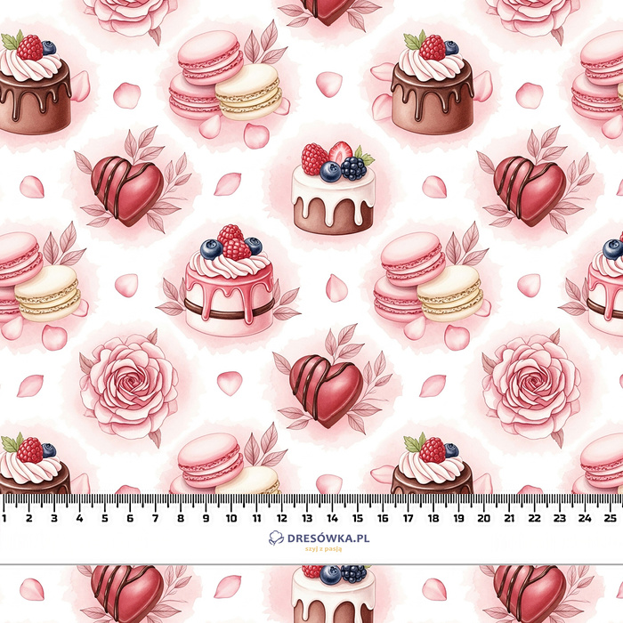 VALENTINE'S DAY 25 - Welur tapicerski