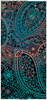 PODUSZKA 45X45 - MEHNDI 2.0 - welur tapicerski - panel przód + tył