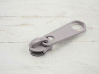 Schieber für Endlos-Reißverschluss 5mm - hellgrau 336