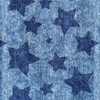 DUNKELBLAU STERNE / vintage look jeans (dunkelblau) - Viskose-Jersey