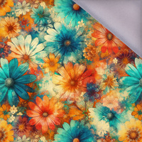 FLOWERS PAPAYA ORANGE WZ. 6 - softshell