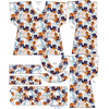 BLUZKA TYPU KIMONO - MAGNOLIE wz. 2 (kolorowy) - zestaw do uszycia 