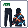Children's tracksuit (OSLO) - LIGHT RAYS - sewing set (134/140)