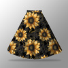 Skirt panel "MAXI" - crepe - SUNFLOWERS WZ. 12
