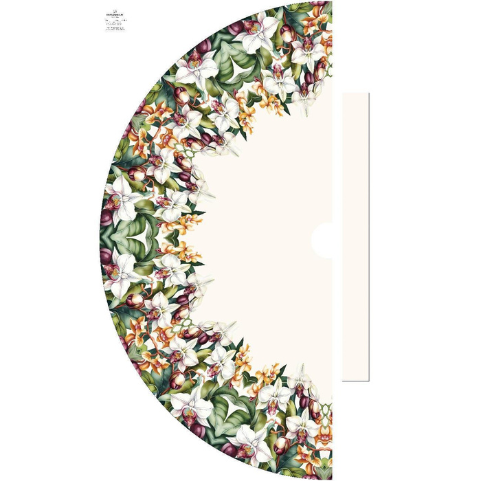 EXOTIC ORCHIDS WZ. 2 - panel na spódnicę "MAXI"