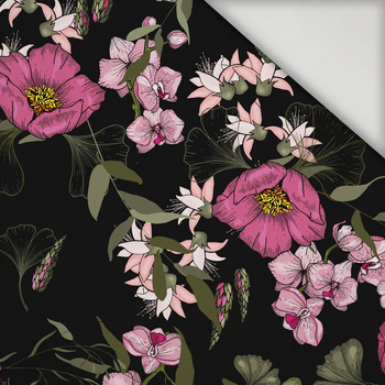 PINK FLOWERS PAT. 2 - lycra 300g