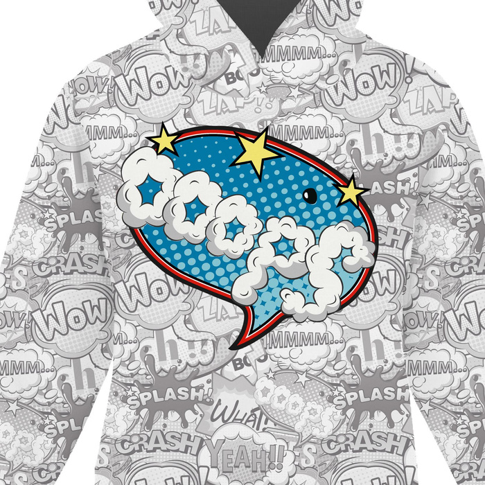 KINDER HOODIE (ALEX) - COMICS / ooops - Sommersweat (134/140)