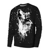 BASIC HERREN SWEATSHIRT (OREGON) - WOLF M. 3 - Nähset M