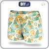 Women’s boardshorts - SHELLS AND PALM TREES L