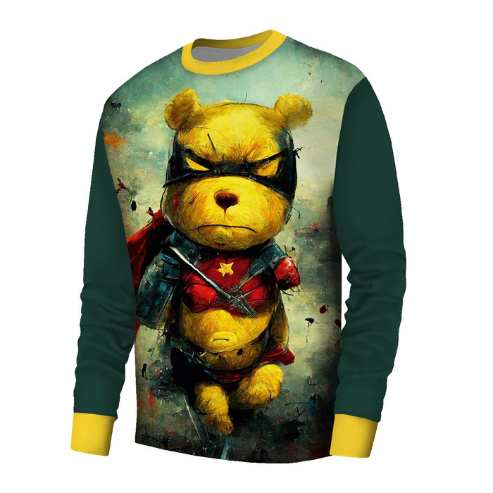 BASIC HERREN SWEATSHIRT (OREGON) - BAD BEAR - Nähset M